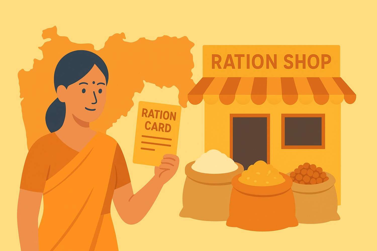 पिवळ्या रेशन कार्ड चे फायदे