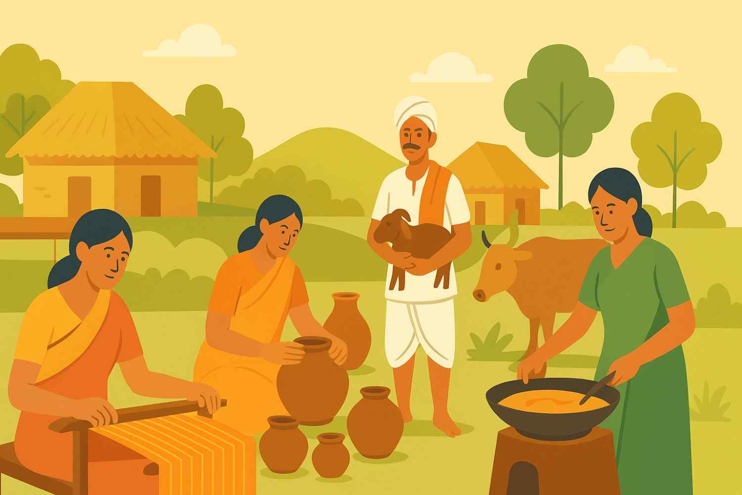 ग्रामीण कुटीर उद्योग माहिती